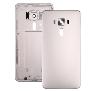 Zenfone 3 Deluxe ZS570KL Aluminium Backcover Akku Deckel Silber