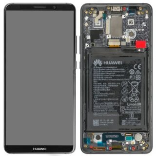 Huawei Mate 10 Pro LCD Display und Touchscreen mit Akku und Rahmen Titanium Grey