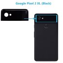 Google Pixel 2 XL Backcover Glas Schwarz