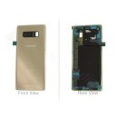 Samsung Galaxy Note 8 Akkudeckel Battery Cover Gold