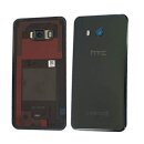 HTC U11 Akkudeckel Battery Cover Schwarz mit Klebefolie...