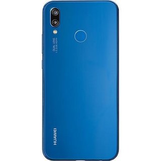 Huawei P20 Lite Akkudeckel mit Fingerprint Sensor Battery Cover Blau