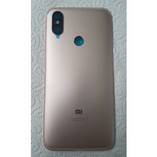 Xiaomi Mi A2 (MI 6X) Akkudeckel Battery Cover Gold mit Tasten