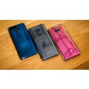 HTC U12 Plus Akkudeckel Battery Cover Flame Blau mit...