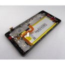 Huawei P8 Lite LCD Display und Touchscreen mit Rahmen...