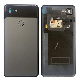 Google Pixel 3 XL Akkudeckel Back Cover Schwarz