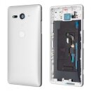 Sony Xperia XZ 2 Compact Akkudeckel Battery Cover Silber