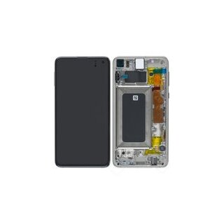 Samsung Galaxy S10 E LCD Display und Touchscreen mit Rahmen Weiss