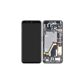 LCD + Touch + Frame für Google Pixel 4 XL - clearly white