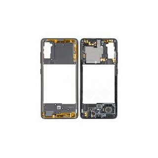 Middle Cover NFC für A415F Samsung Galaxy A41 - prism crush black