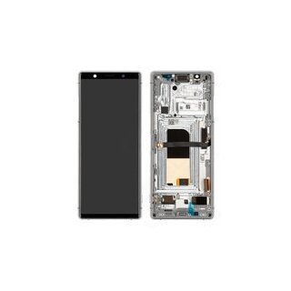 LCD + Touch + Frame für J8210, J9210 Sony Xperia 5 - grey