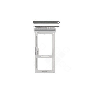 SIM Tray für G975F Samsung Galaxy S10 Plus Duos Silber