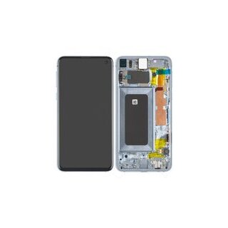 LCD + Touch + Frame für G970F Samsung Galaxy S10e - prism blue