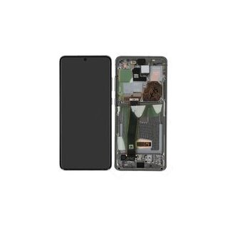 LCD + Touch + Frame für G988B Samsung Galaxy S20 Ultra - cloud white