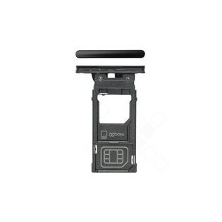 SIM / SD Tray für H8216 Sony Xperia XZ2 - liquid black