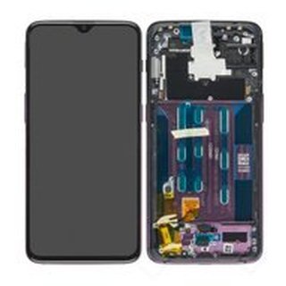 LCD + Touch + Frame für A6010, A6013 OnePlus 6T - thunder purple