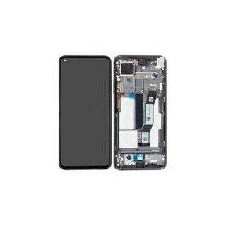 LCD + Touch + Frame für Xiaomi Mi 10T 5G, Mi 10T Pro 5G - cosmic black