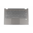 5CB0S17337 Original Lenovo Tastatur inkl. Topcase DE (deutsch) grau/grau mit Backlight für Fingerprint