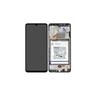 LCD + Touch + Frame + Battery für A325F Samsung Galaxy A32 4G