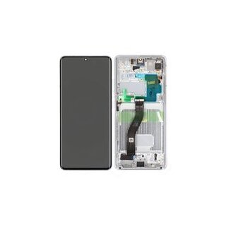 LCD + Touch + Frame  fr G998B Samsung Galaxy S21 Ultra - phantom silver