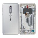 Battery Cover NFC für TA-1043 Nokia 6.1 Dual - white...