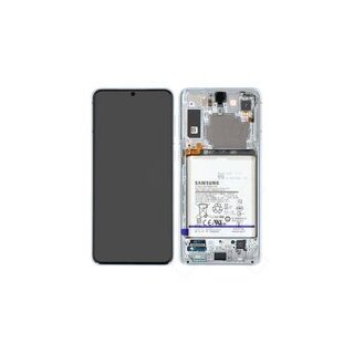 LCD + Touch + Frame + Battery für G996B Samsung Galaxy S21+ - phantom silver