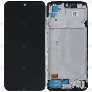 LCD + Touch + Frame für Xiaomi Redmi Note 10 - onyx grey