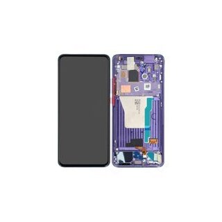 LCD + Touch + Frame für Xiaomi Pocophone F2 Pro - electric purple