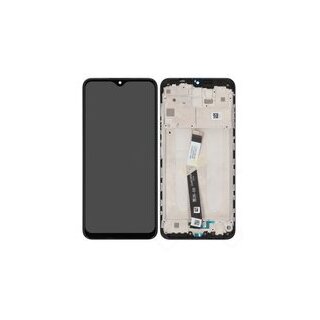 LCD + Touch + Frame für M2004J19G Xiaomi Redmi 9 - carbon grey