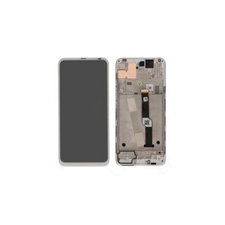 LCD + Touch + Frame für XT2067-1 Motorola One Fusion+ - moonlight white