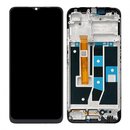 Screen Replacement With Frame for OPPO A54s CPH2273 Black
