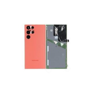 Battery Cover für S908B Samsung Galaxy S22 Ultra - red