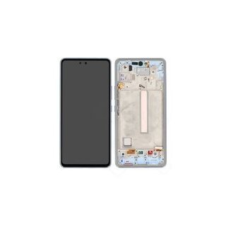 LCD + Touch + Frame für A536B Samsung Galaxy A53 5G - awesome blue