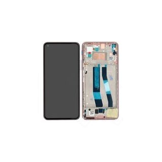 LCD + Touch + Frame für 2109119DG Xiaomi 11 Lite 5G NE - peach pink