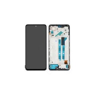 LCD + Touch + Frame für POCO X4 Pro 5G - laser black