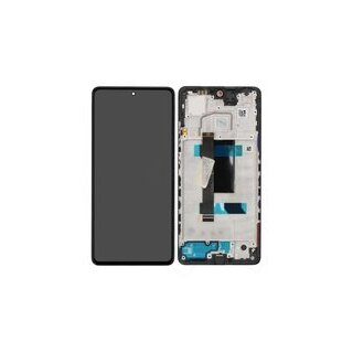 LCD + Touch + Frame für Xiaomi Redmi Note 12 Pro 5G - midnight black