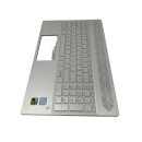 Top cover/keyboard Fingerprint reader, backlit, natural...