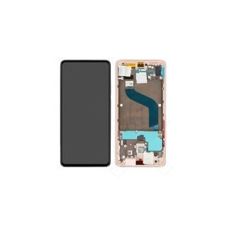 LCD + Touch + Frame für M1903F10G, M1903F11G Xiaomi Mi 9T, Mi 9T Pro - gold