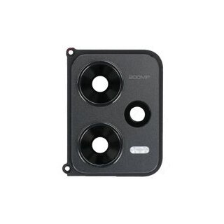 Camera Lens + Bezel für 22101316UCP, 22101316UG Xiaomi Redmi Note 12 Pro+ 5G - midnight black