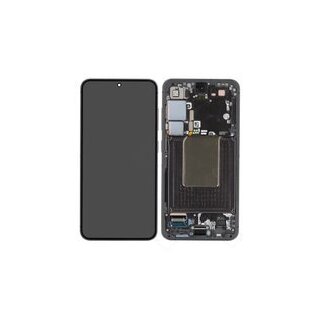 LCD + Touch + Frame assembled für S921B Samsung Galaxy S24 - onyx black