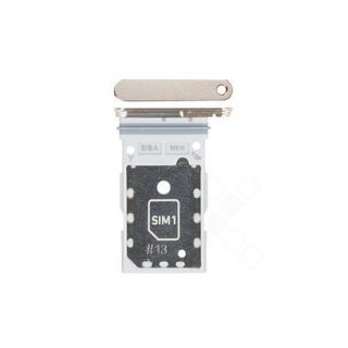 SIM Tray DS für S921B, S926B Samsung Galaxy S24, S24+ - amber yellow