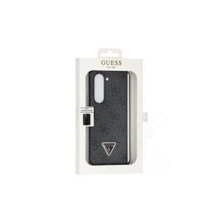 Guess 4G Triangle Case Metal Logo für F946B Samsung Galaxy Z Fold5 - black
