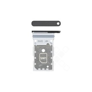 SIM Tray DS für S908B Samsung Galaxy S22 Ultra - graphite, red, sky blue