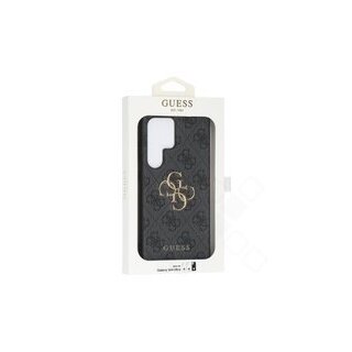 Guess PU 4G Metal Logo Case für S928B Samsung Galaxy S24 Ultra - black