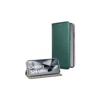 Bookcase basic magnetic für S928B Samsung Galaxy S24 Ultra - dark green