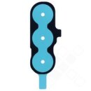 Adhesive Tape Camera Deco für S711B Samsung Galaxy...