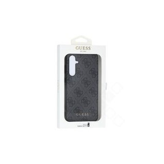 Guess 4G Gold Metal Logo Case für S711B Samsung Galaxy S23 FE - grey