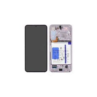 LCD + Touch + Frame + Battery für S916B Samsung Galaxy S23+ - lavender