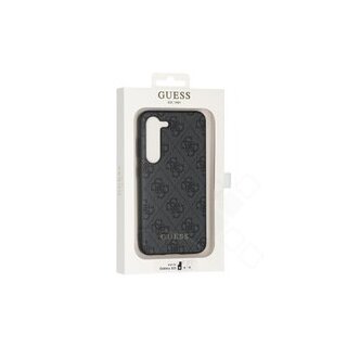 Guess 4G Metal Gold Logo Case für S911B Samsung Galaxy S23 - grey