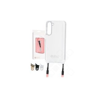 anco Lanyard Protect Case für S911B Samsung Galaxy S23 - transparent / pink